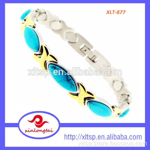 Beautiful Paua shell bracelet jewelry titanium germanium bracelet for women